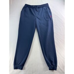 Polo Ralph Lauren Men's Navy Blue Jogger Sweatpants Tag Size 3XL Best Fit 2XL